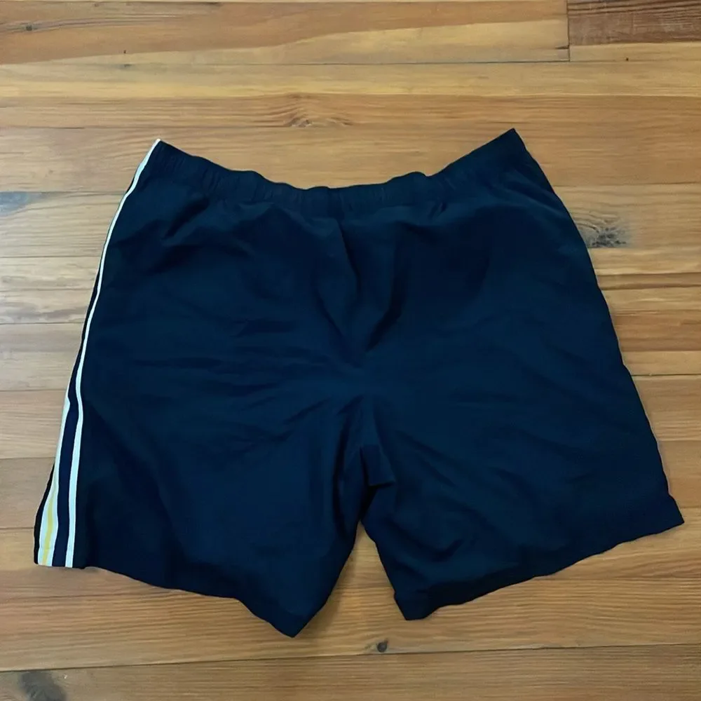 Lacoste Sport Blue Pull-on Contrast Bands Tennis Shorts Mens Size 4XL GH6908 - Picture 4 of 14